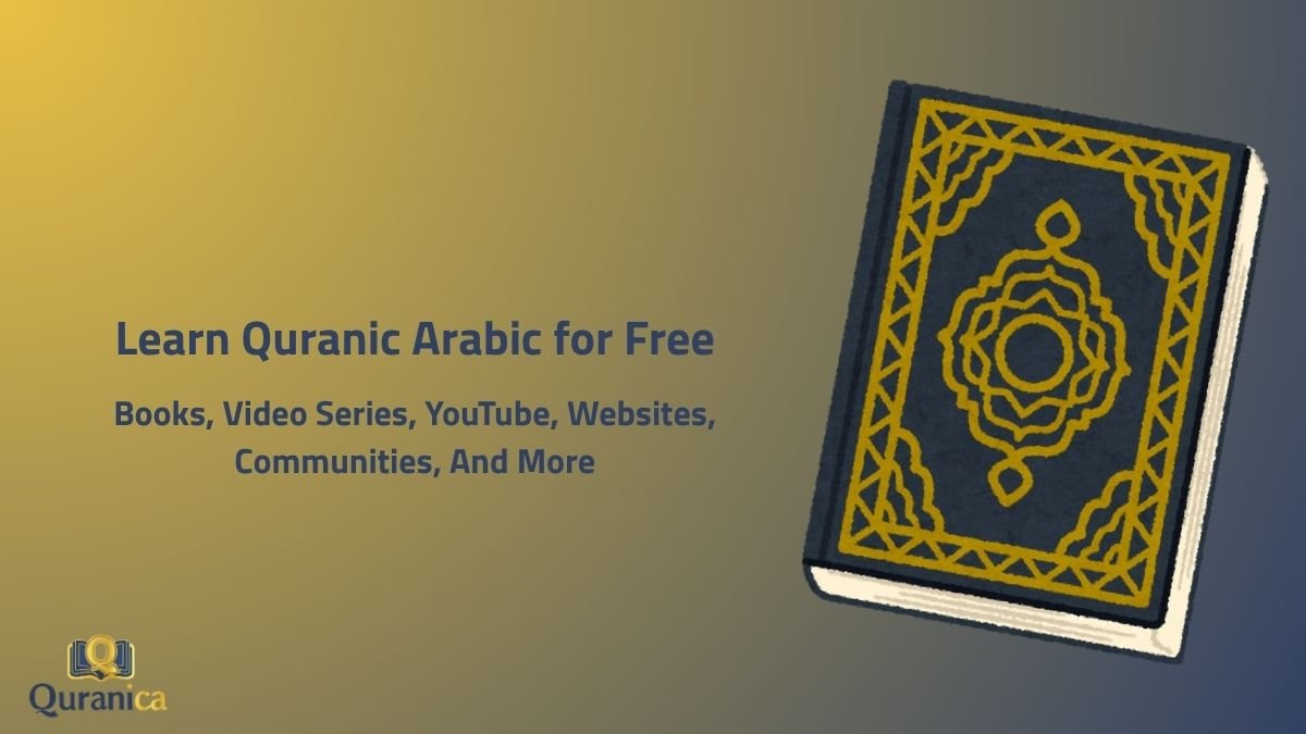 Learn Quranic Arabic for Free Learn Quranic Arabic for Free