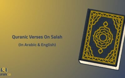 Quranic Verses On Salah (Arabic &  English)