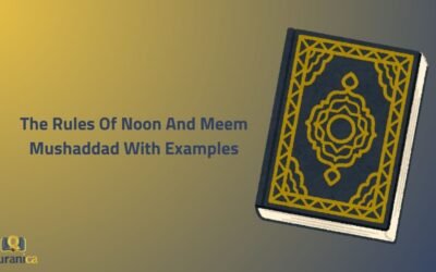 The Rules Of Noon And Meem Mushaddad With Examples