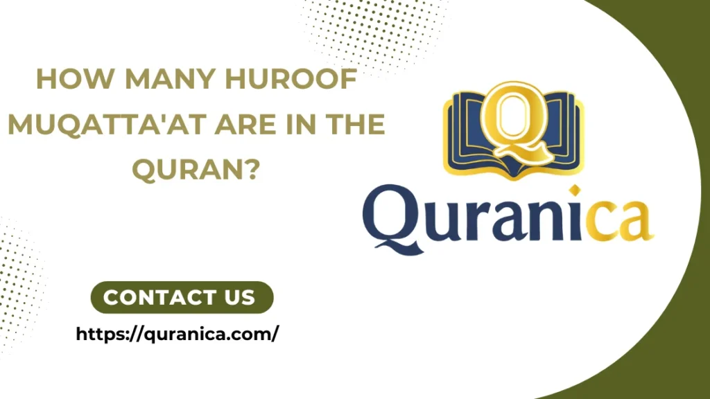 How many Huroof Muqatta'at are in the Quran