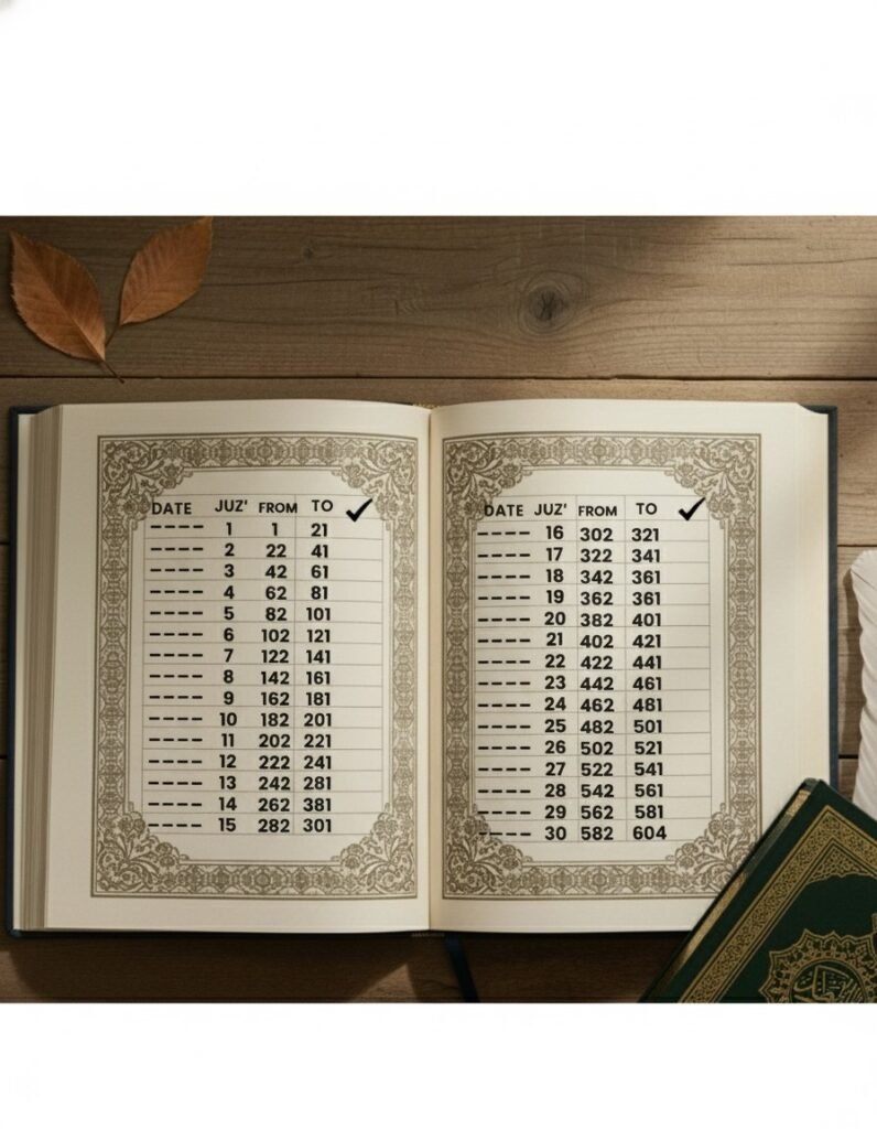 Reading The Quran In A 30-Day Schedule 1 image